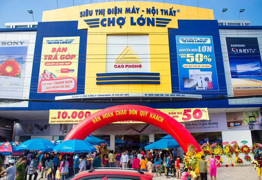 Siêu thị Điện máy giảm giá lớn